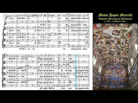 Missa Papae Marcelli. Giovanni Pierluigi da Palestrina. Tallis Scholars, Peter Phillips, conducting