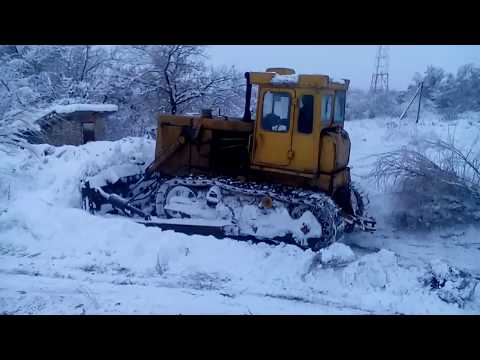 Работа трактора Чтз Т 170