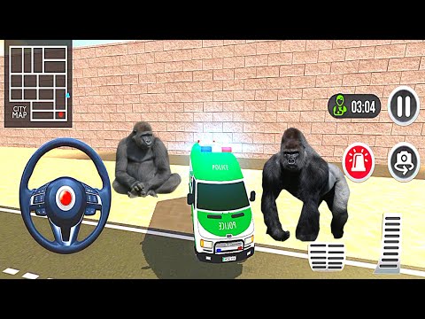 US Police Ambulance Rescue Driving Simulator 2022 – Ambulance Rescue Games – Android IOS Gameplay