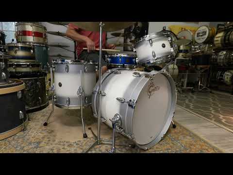 Gretsch Brooklyn Duco Kit 2000's - 20-14-12" Silver Mist Duco