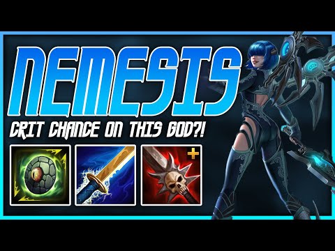 THIS CRIT NEMESIS BUILD SLAMS - SMITE Jungle Conquest Gameplay
