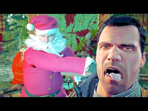Dead Rising 4 Defeat Sadistic Santa Claus Maniac/Psychopath Boss Fight 4k UHD 2160p