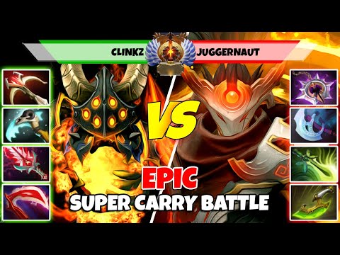 CLINKZ (Carry) vs JUGGERNAUT (Carry) - Epic Battle Of Immortal Rank Dota 2 Players - Z Dota 2