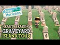 Animal Crossing New Horizons SAD CREEPY GRAVEYARD ISLAND TOUR Every ACNH Villager Dream Island