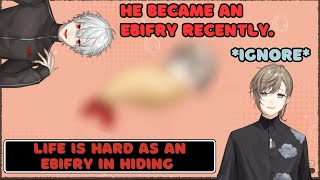 【ENG SUB】Kuzuha mentioning Ebifry Kanae【 叶/葛葉 /にじさんじ 】
