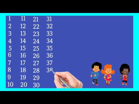 Video 122 I Counting 1 to 100 I Numbers 12345 I ginti 1 se 100 tak I learn maths