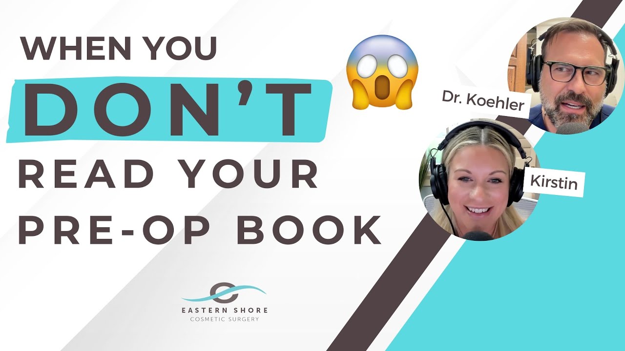 Not Reading Your Pre-Op Instructions? What Could Go Wrong?