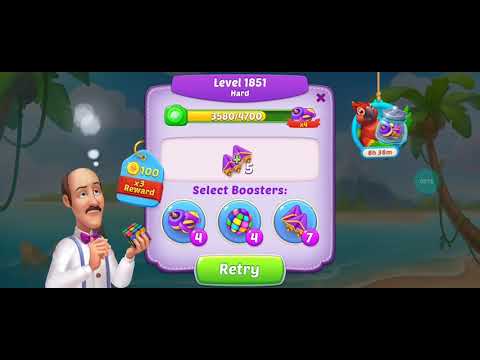 Homescapes Beat Level 1851 - 1852 | Gameplay Walkthrough 🏠