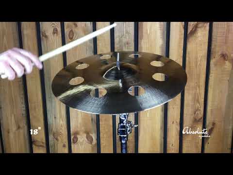 18" Absolute Cymbals Brilliant Fx Crash - 1176 grams