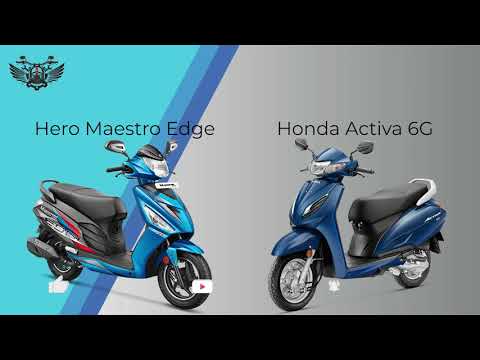 Hero Maestro Edge 110 VS Honda Activa 6G