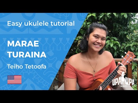 Easy ukulele tutorial - Marae Turaina - Teiho Tetoofa
