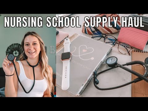 NURSING SCHOOL SUPPLY HAUL