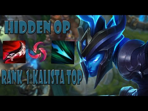 INSANE LETHALITY KALISTA TOP NEW SEASON 11 META
