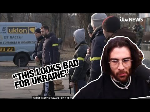 HasanAbi REACTS to the Battle for Kyiv has Started │ CNN News Reacts
