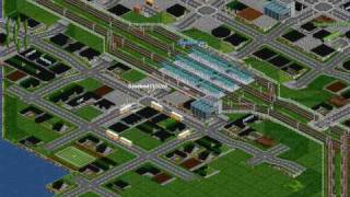 preview picture of video 'OpenTTD bus spin'