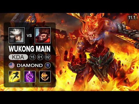 Wukong Top vs Camille - NA Diamond Patch 11.1