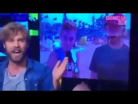 Kolohe Andino called out by Channel V host Danny Clayton