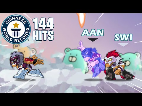 NEW Longest Team Combo World Record (144 HITS)