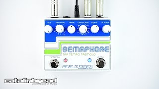 Video thumbnail for Catalinbread Semaphore Tap Tempo Tremolo by Pedal of the Day
