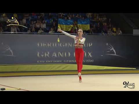 Khrystyna Pohranyhna Clubs AA - Grand-Prix "Deriugina Cup 2020"