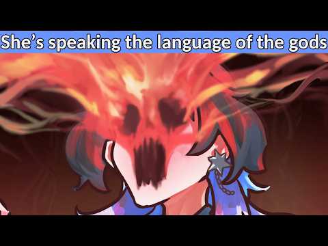 Kronii does the One Chip Challenge and starts speaking the language of Gods