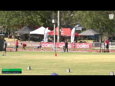 Boys U14 200m Timed Final 1: 2023-24 State Track and Field Championships