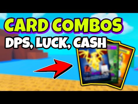 Best CARD COMBOS in PLANTS VS BRAINROTS Roblox - DPS, Luck, and Cash Guide