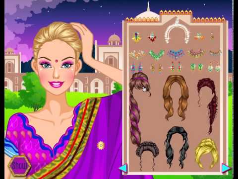Girls Games - Dress Up Indians Video
