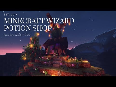 Flying Flancho - Minecraft Wizard Potion Shop