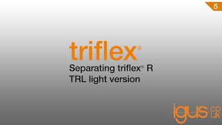 Separating triflex® R TRL light version