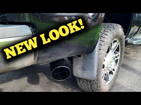 6.7 Powerstroke Exhaust Tip Install
