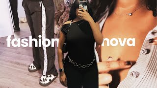 Fall Fashion Nova try on haul | curvy jeans, bodysuits, and the most perfect jacket 🍂🍁