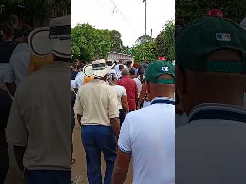 #Sepelio en mahates bolívar de la difunta más conocida y kerida en este municipio  como la viru 