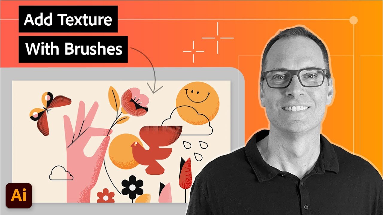 Apply Organic Textures in Adobe Illustrator | Adobe Creative Cloud