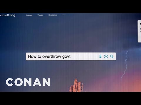 用Bing智取FBI - TBS的CONAN節目 (Outsmart The FBI With Bing - CONAN on TBS)