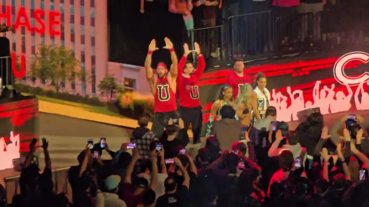 NXT Stand and Deliver 2024- Fallon Henley, Kelani Jordan, and Thea Hail Entrance #WWE #WWENXT