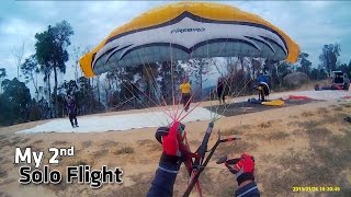 preview picture of video 'My 2nd Solo Paragliding Fly [Full HD]'