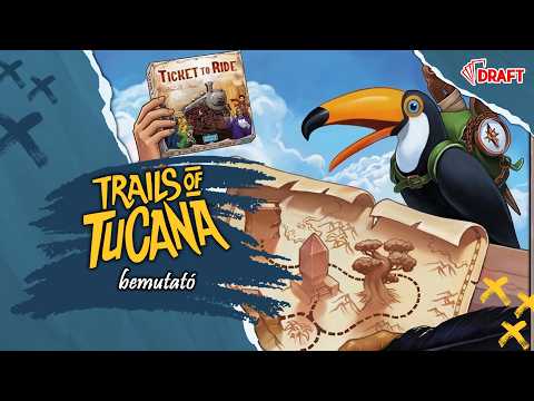 Szüretelt Ticket to Ride | Trails of Tucana társasjáték bemutató - :: DRAFT :: Társasjáték vlog