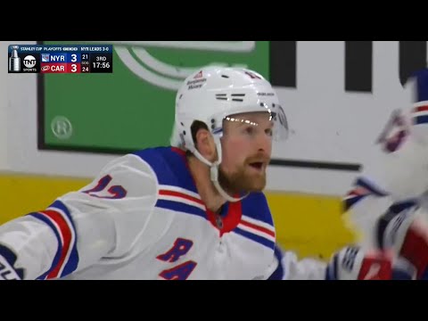 LAFRENIERE BANKS IT IN OFF ANDERSEN FROM BEHIND THE NET TO TIE IT / 11.05.2024