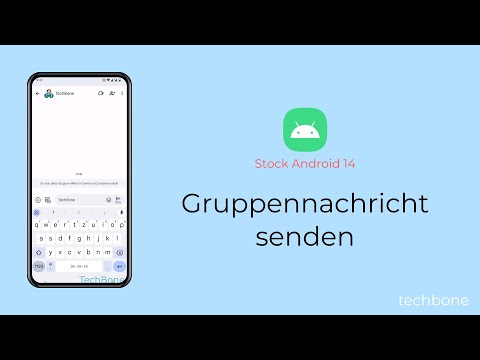 Gruppennachricht senden [Android 14]
