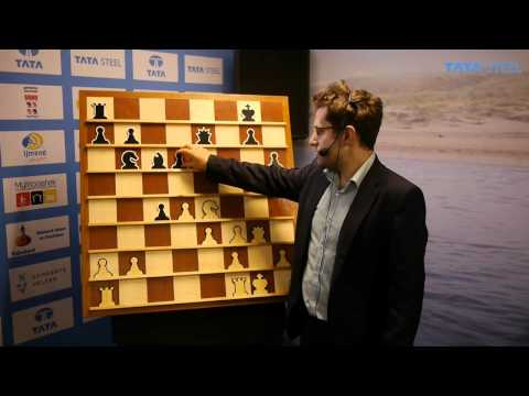 Tata Steel Chess 2012 - Analysis - Levon Aronian shows his win against Giri round 10