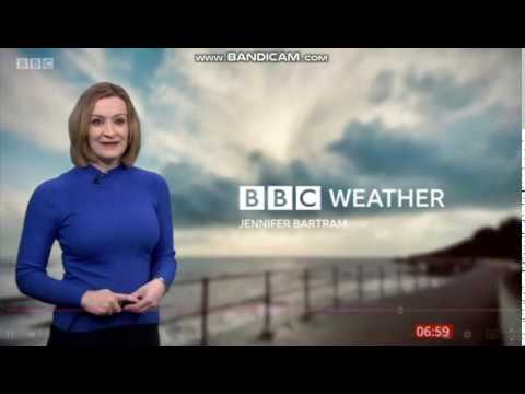 Jennifer Bartram - South Today weather - (27th February 2020) - HD [60 FPS]