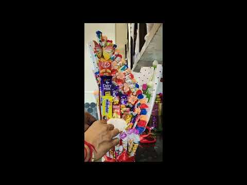 How to make beautiful chocolate bouquet | खूबसूरत चॉकलेट गुलदस्ता कैसे बनाएं