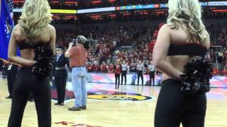 Olivia Henken - National Anthem at UL vs UVA 3-7-2015