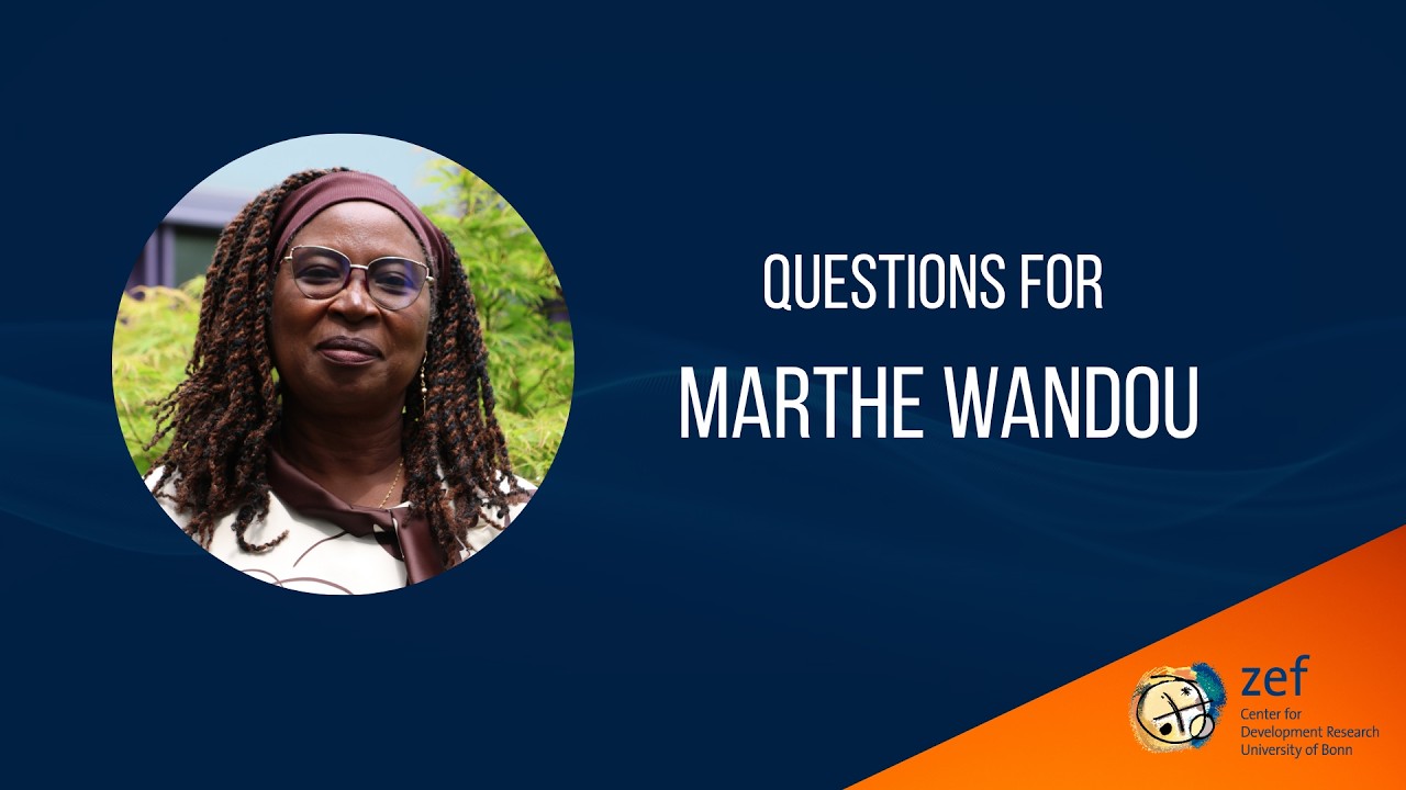 Questions for Marthe Wandou, founder of ALDEPA