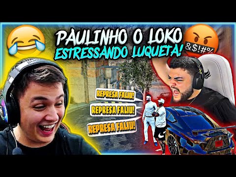 🤣REPRESA (GROTA) FALIU E PAULINHO O LOKO FAZ "RED" FICA BRAVO KKKK gta rp