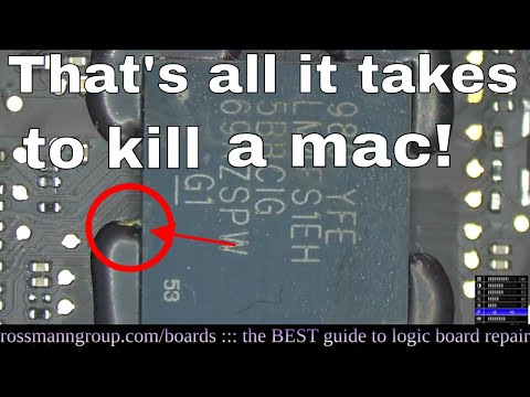 Macbook Air Liquid Damage repair