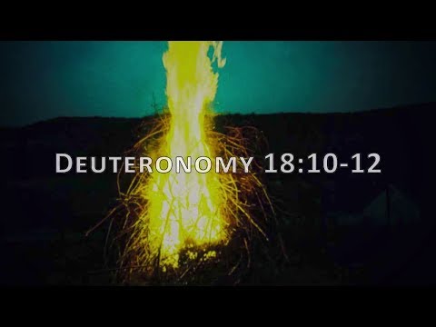 DEUT 18 WITCHCRAFT AND OTHER ABOMINATIONS