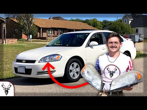 CHEVY IMPALA 2006-2016 HEADLIGHT INSTALL SIMPLE AND EASY!!!