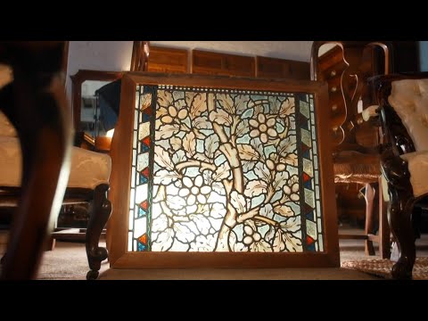 1870s William Morris Stained Glass - Salvage Hunters 1708